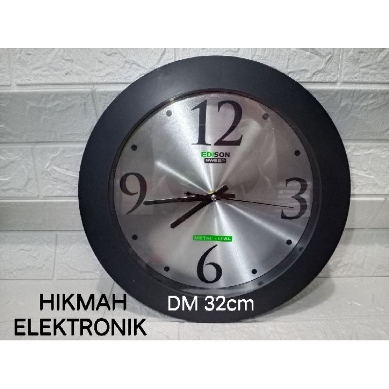 jam dinding edison