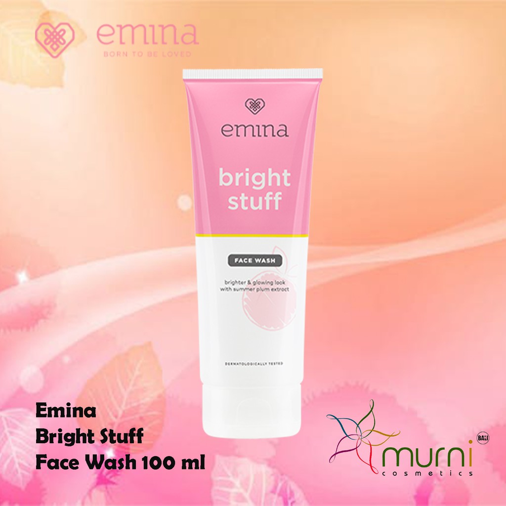 Emina bright stuff face wash