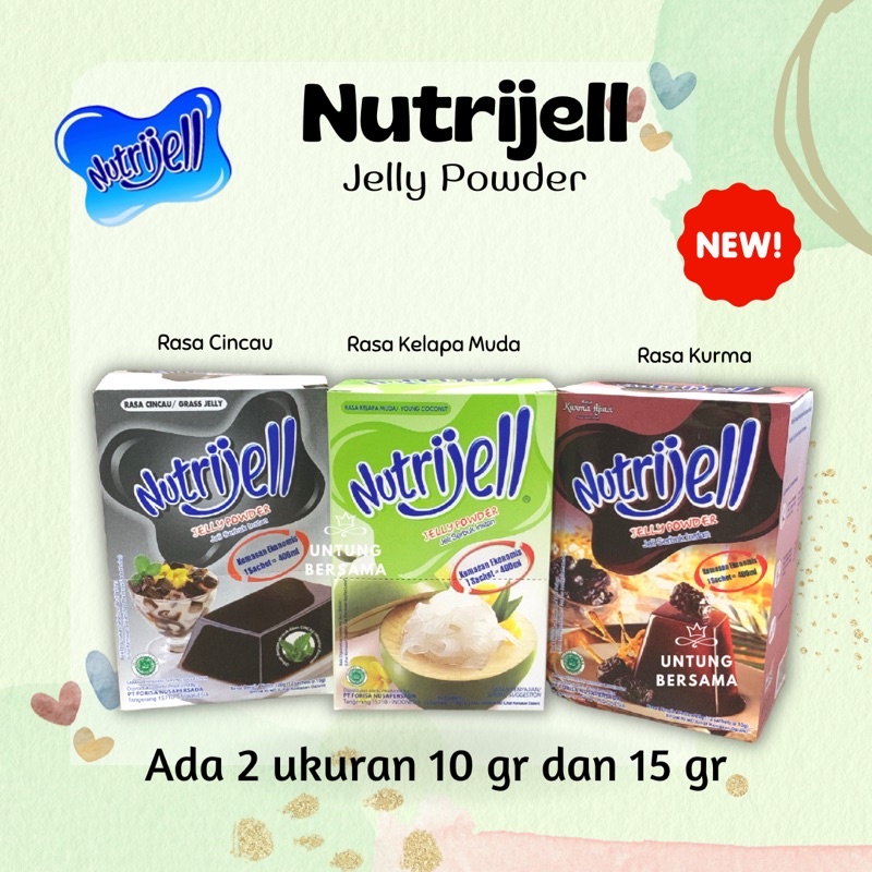 ❤️UB❤️ NUTRIJELL POWDER 15 GRAM