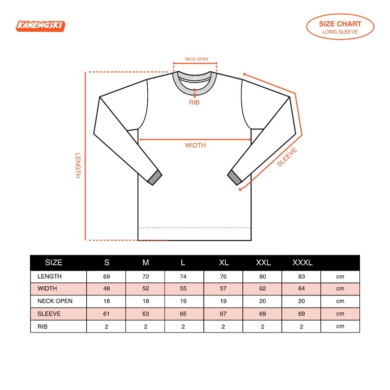 Kamengski - Pasar Senen Long Sleeve Tee