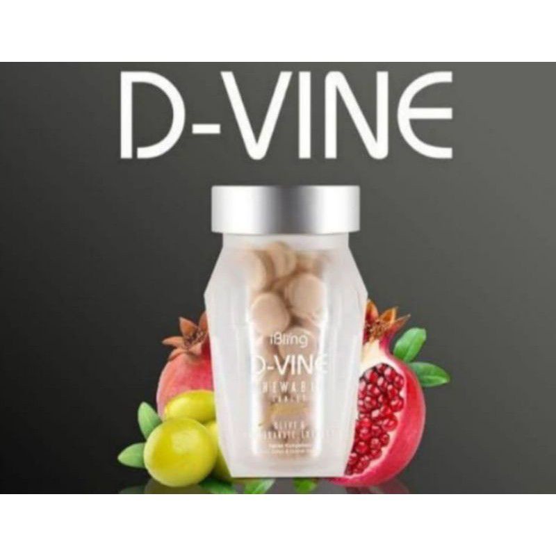 Dvine Collagen Original | D vine Collagen Asli Pemutih Wajah 100% Ampuh No1(20 butir ya kak