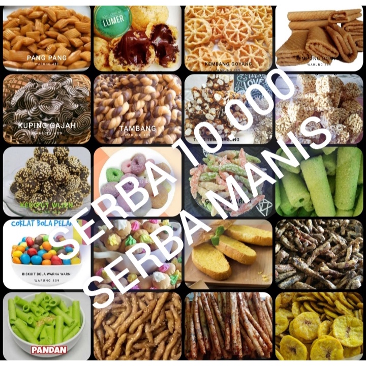 

TERMURAH SNACK KILOAN SERBA 10000 SERBA MANIS