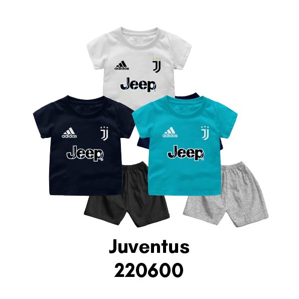 Setelan Kaos Bola Liga Italia Untuk Anak dan Bayi Bahan Katun Combed 30s Nyaman Dipakai