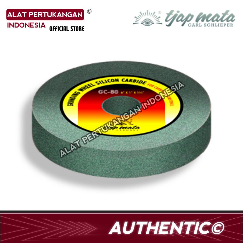 Grinding Wheel Batu Gerinda Duduk 6 inch Gc 120 Gurinda Hijau Asah Widia