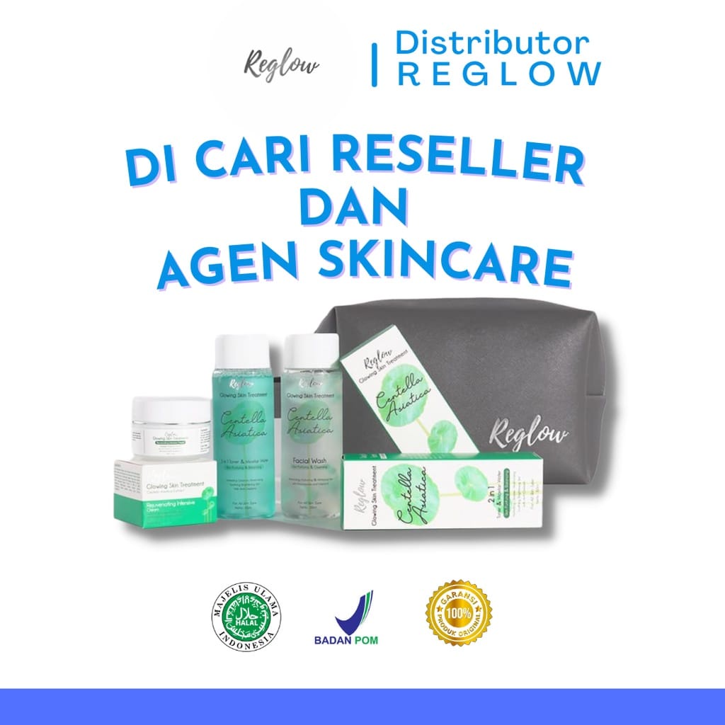 Join Reseller Agen Reglow Official Resmi Beauty Dr shindy Glowing Toner Cream Facial Wash Sabun Pemb