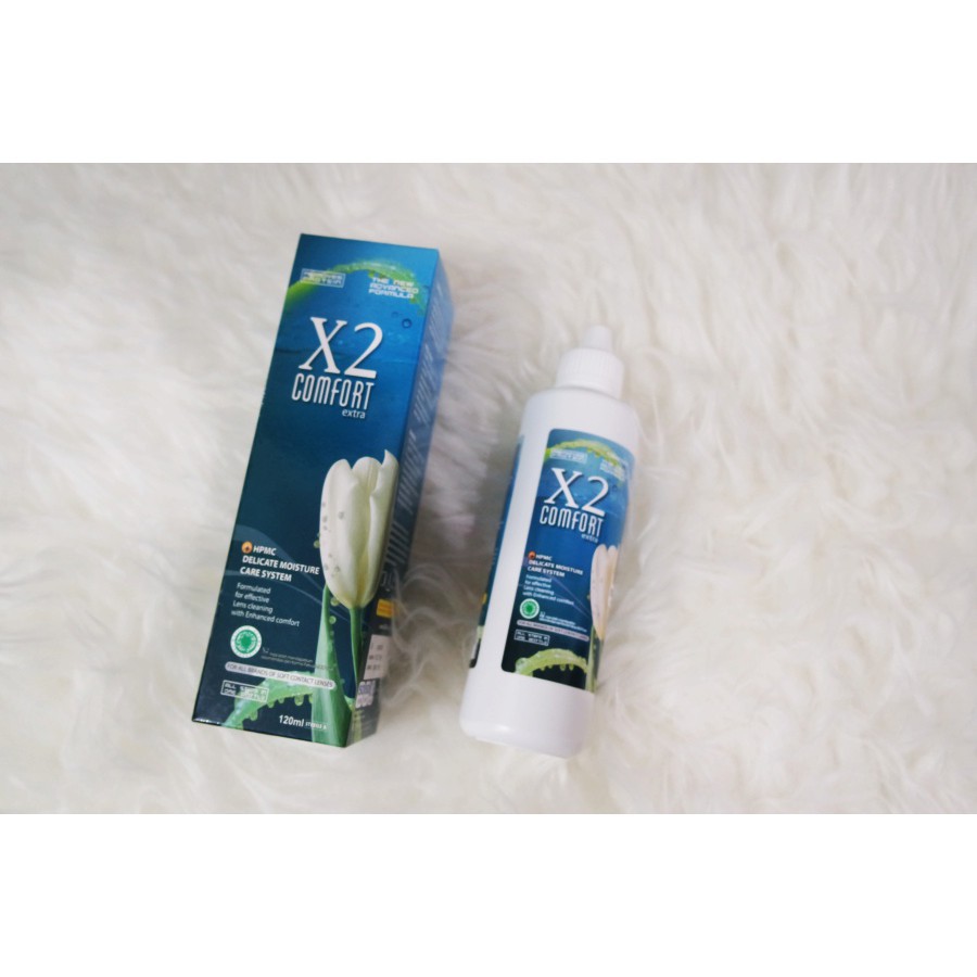 [LOCAL] - Botol Besar X2 120 ml/cairan softlens/air softlens/depkes Kode BBX2