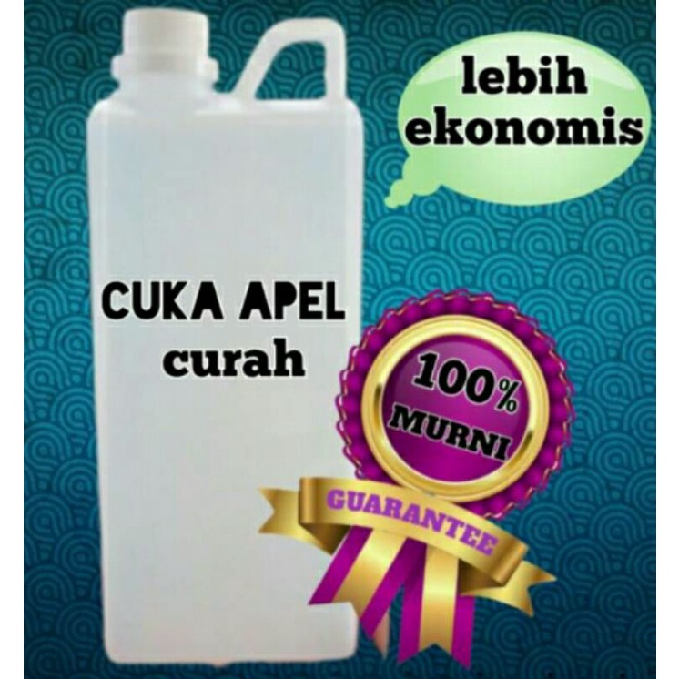 

Termurah 100% Murni Cuka Apel Curah / Apple Vinegar