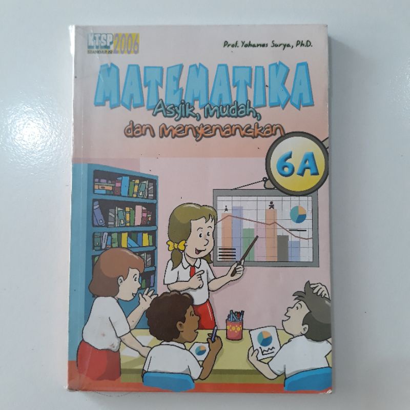 Buku Pelajaran Matematika KTSP 2006 SD kelas 6