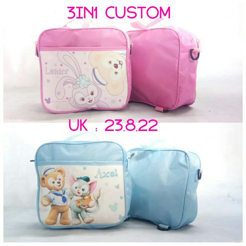 Goodie Bag Custom/ goodie bag ulang tahun anak/tas 3in1-7