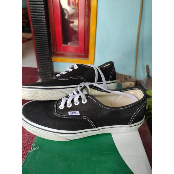 vans autentic black white ori
