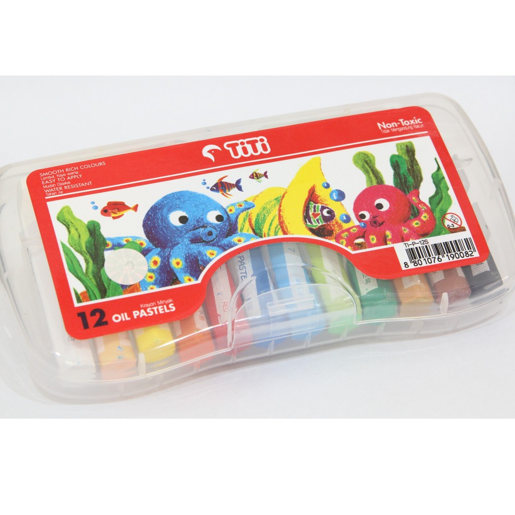

Crayon Oil Pastels 12 Warna TITI