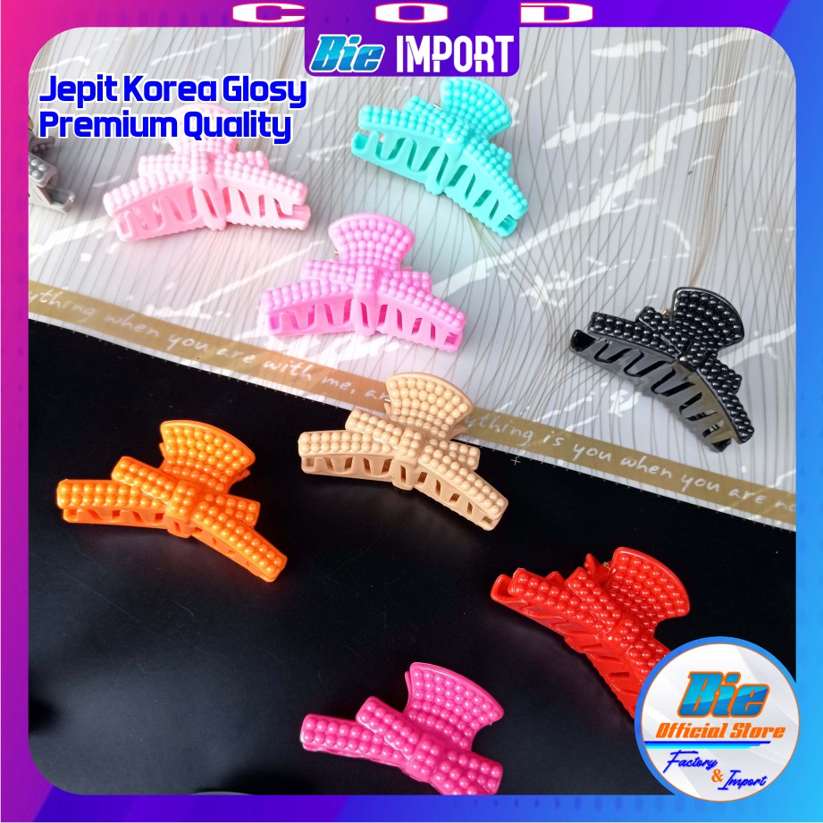 Ikat Rambut Korea Glosy Premium Impor Best Seller