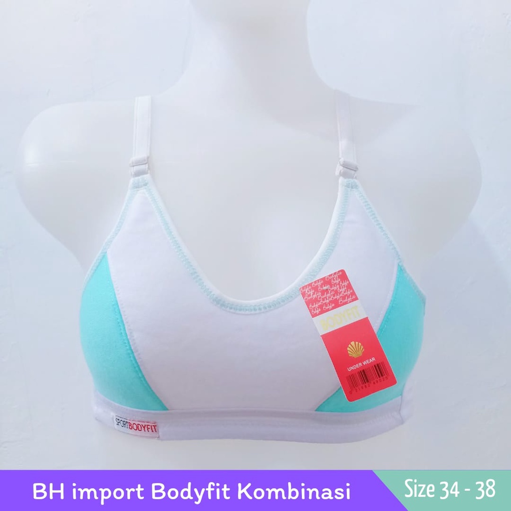 PAKAIAN DALAM WANITA-BRA/BH SPORT BODYFIT KOMBINASI-NYAMAN DIPAKAI