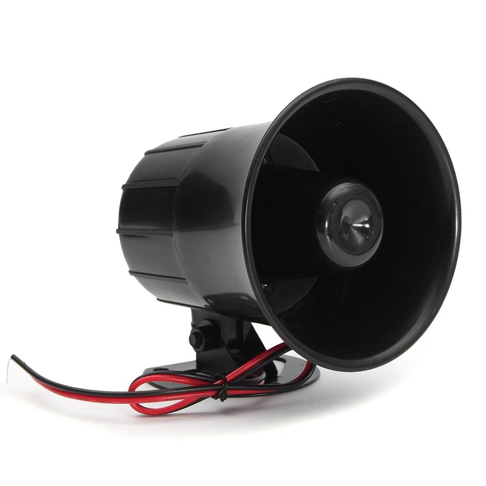 Klakson Sirine Polisi Loud Speaker 4 Tone 30W - KX-5004 - Black