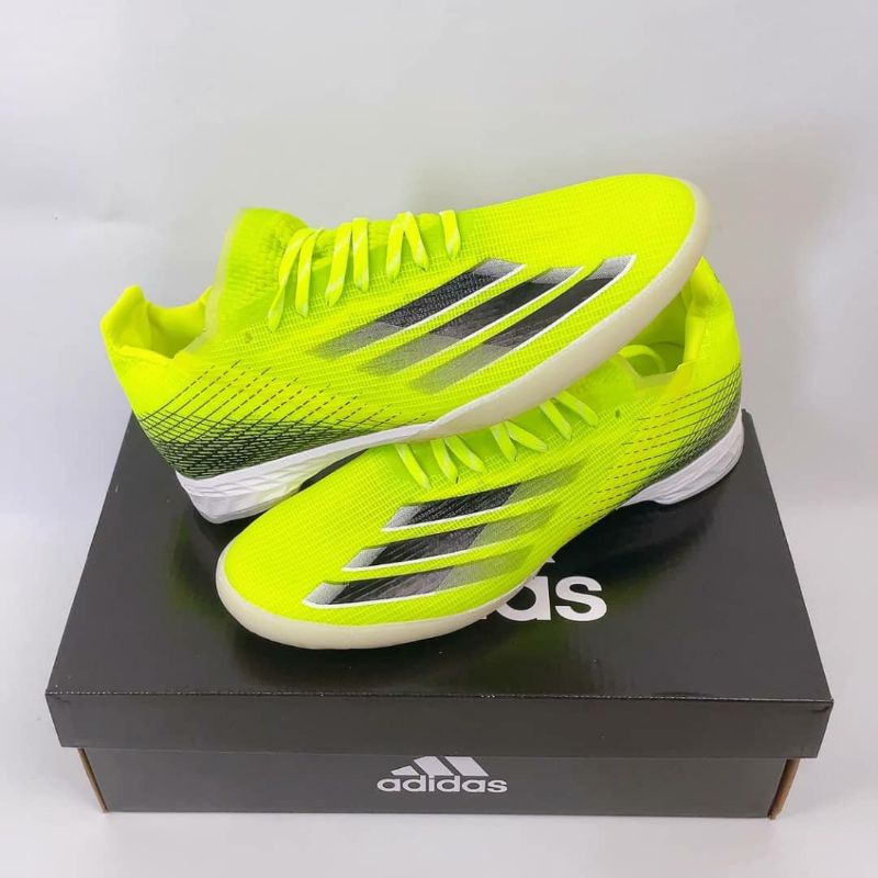 Sepatu Futsal Adidas X Ghosted 1 Superlative Pack Green Volt IC