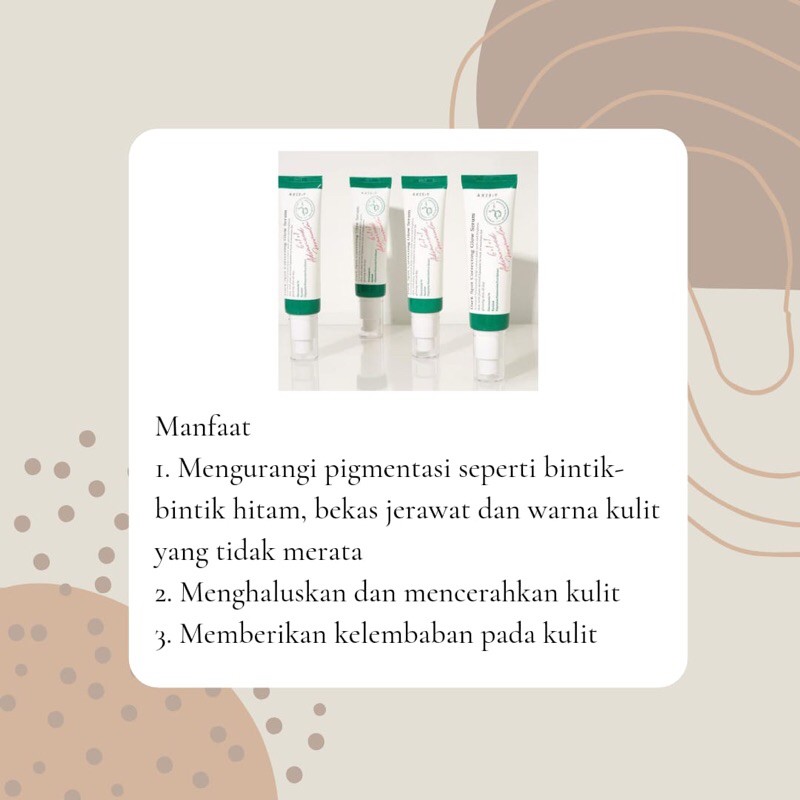 SHARE IN JAR AXIS-Y DARK SPOT GLOW SERUM