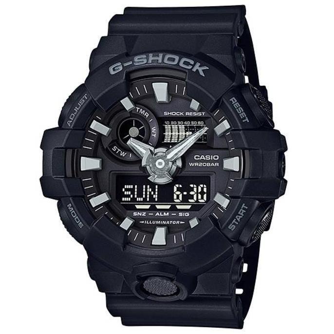 Casio G-Shock GA-700-1B / GShock Ga700-1B Original & Bergaransi