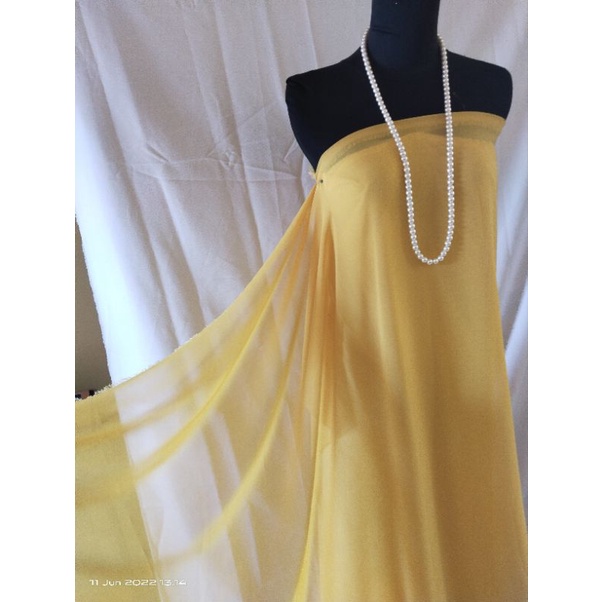 PROMO kain sifon ceruty polos dan motif MURAH