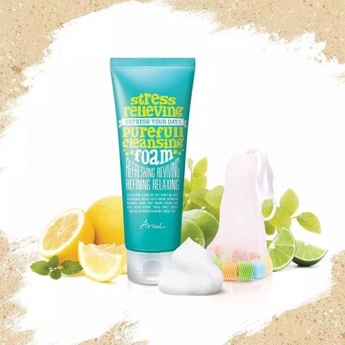 [Per Pc] Sabun Cuci Muka Ariul Stress Relieving Purefull Cleansing Foam