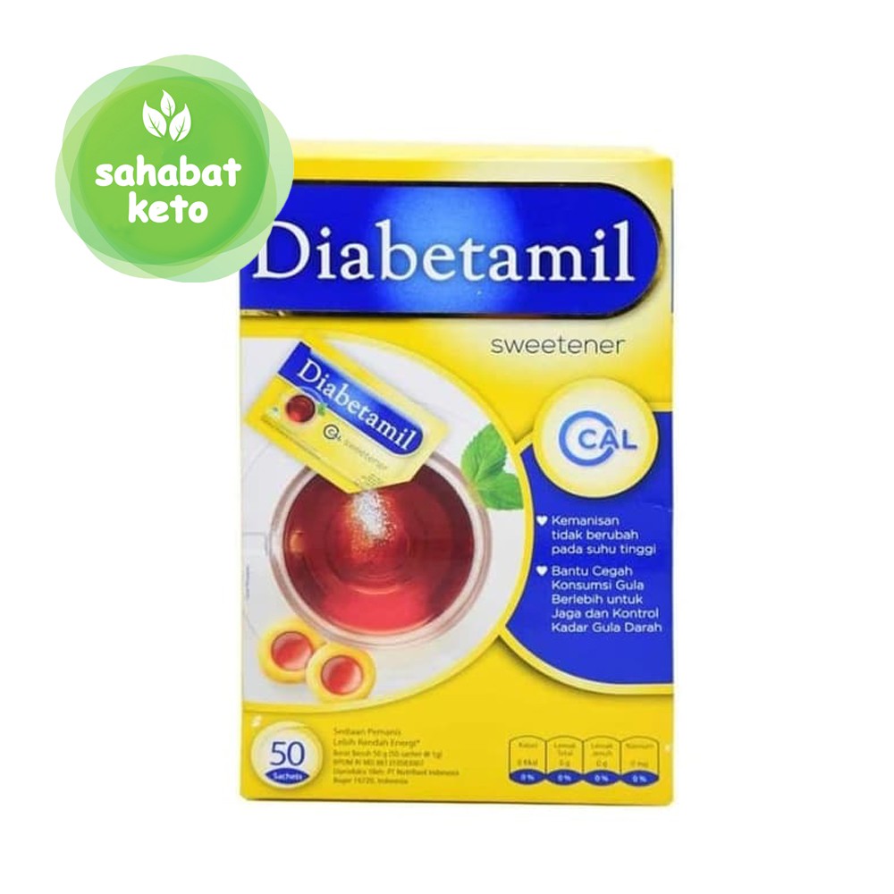 

Diabetamil Sweetener @50x1gr