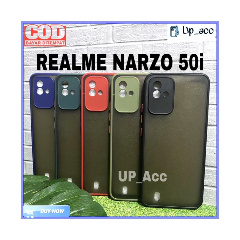 REALME NARZO 50A / NARZO 50i MY CHOICE Bumper Candy CAMERA FUZE DOVE Protector HARD CASE