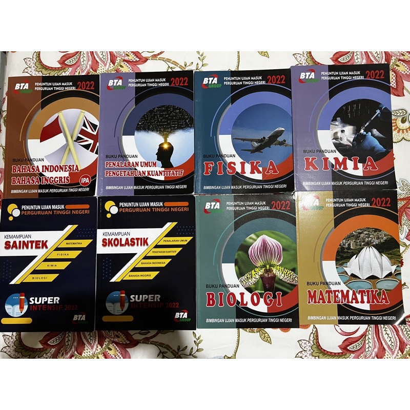 PRELOVED BUKU BTA 2022 UNTUK UTBK