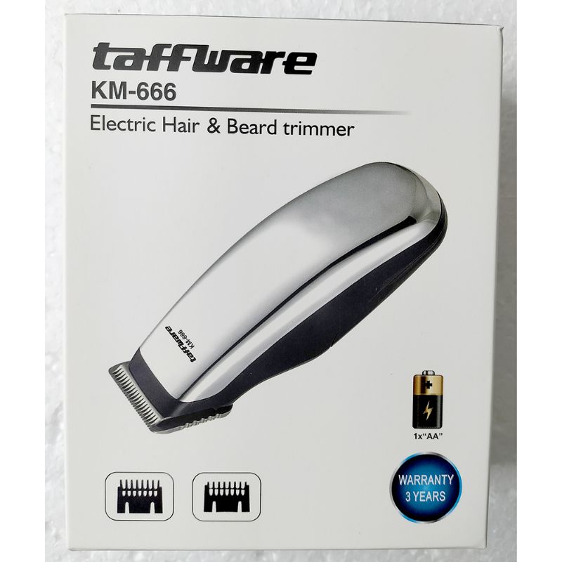 Alat Cukur Elektrik Hair Trimmer Shaver - KM-666 - Black