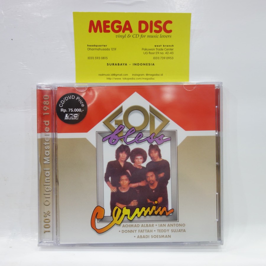 Cd God Bless Cermin Album Audio Music Indonesia Shopee Indonesia