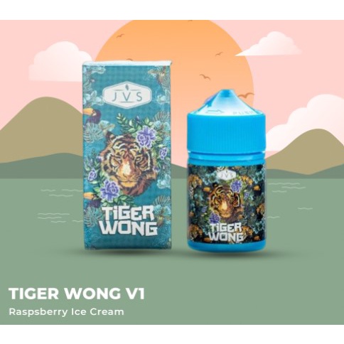 TIGER WONG  60ML - RASPBERRY ICE CREAM CAKE