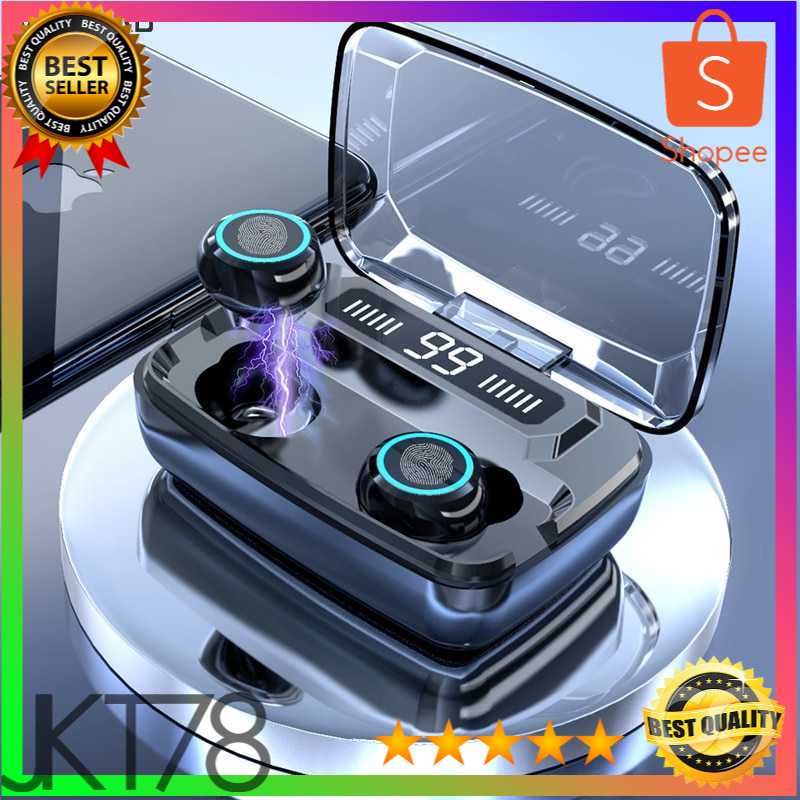 ZEBRA TWS Earphone Bluetooth 5.0 LED Touch Powerbank Dock 2000mAh M11