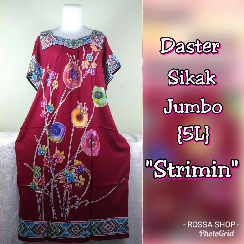  DASTER BATIK ELOK  SIKAK JUMBO STRIMIN Shopee Indonesia