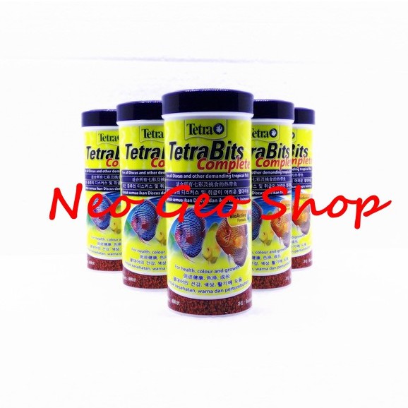 makanan pakan ikan Tetra Bits tetrabits Complete Granules 93gr / 300ml