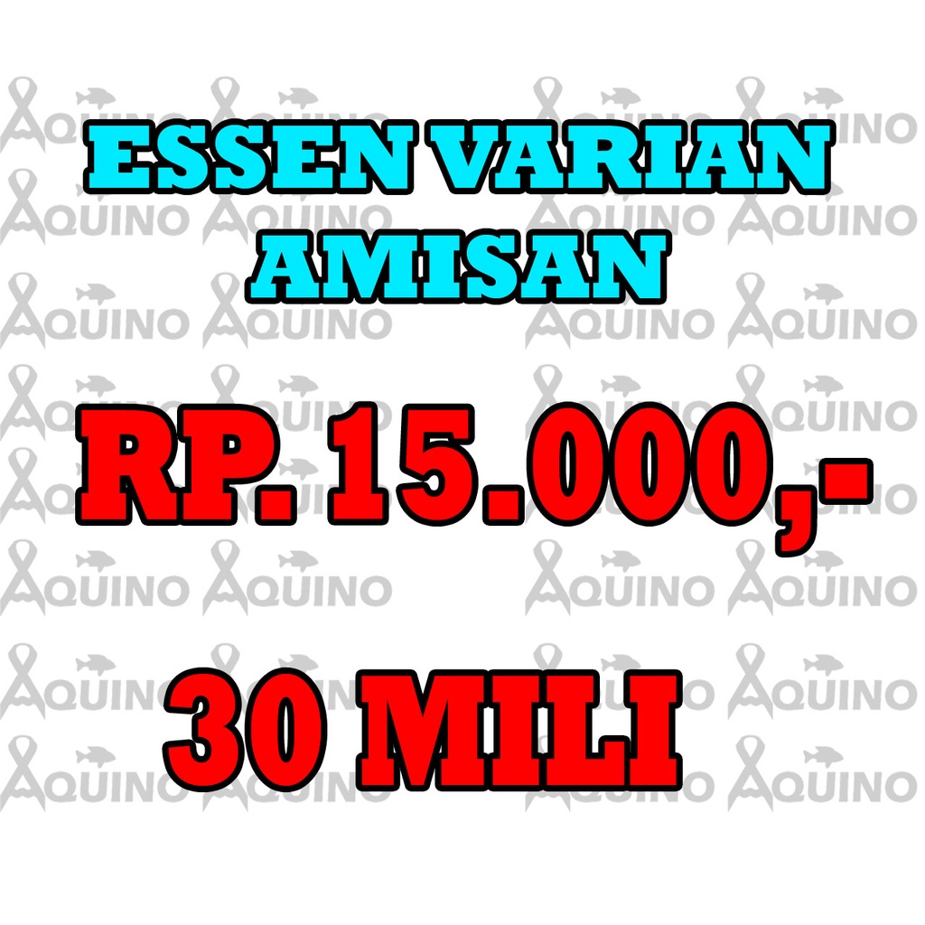 Essen Biang Murni 30 Mili Aroma Amisan