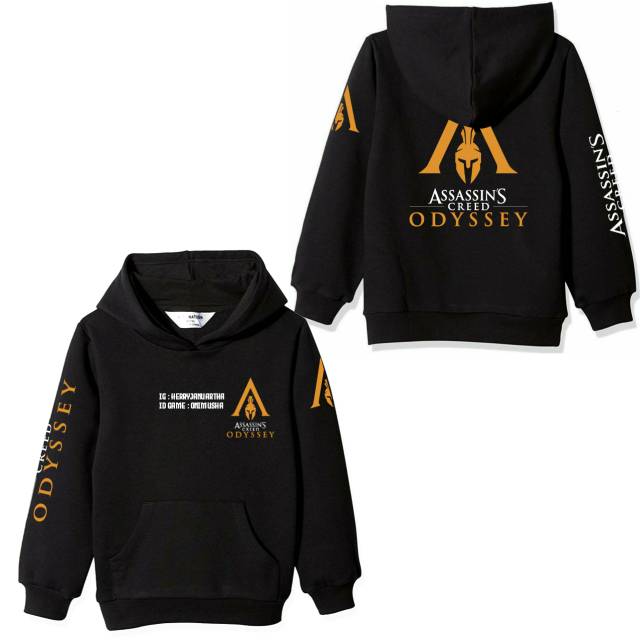 JAKET SWEATER HOODIE ASSASIN CREED ODYSSEY NICKNAME