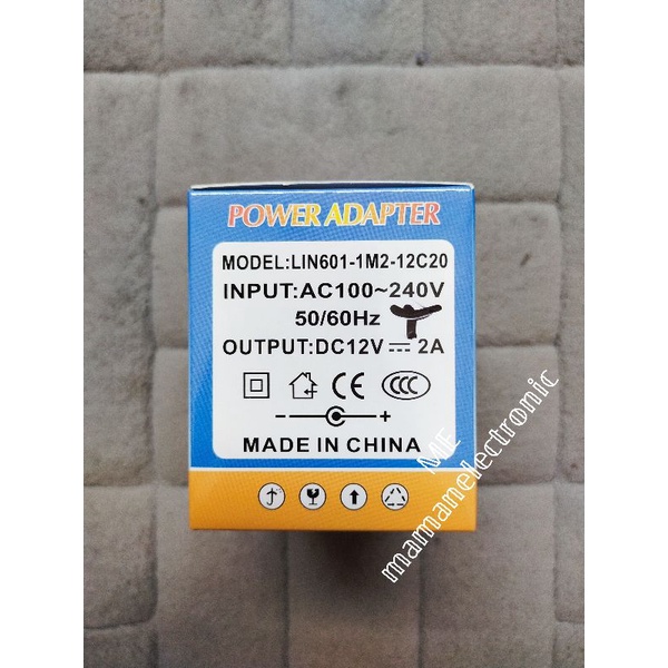 POWER ADAPTER / ADAPTOR 12V 2A JACK T