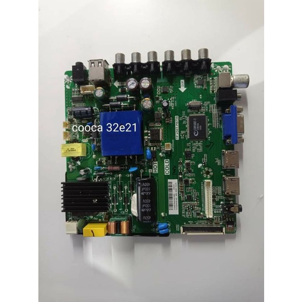 mainboard tv led coocaa 32e21 - mb tv led coocaa 32e21 - mesin tv coocaa 32e21
