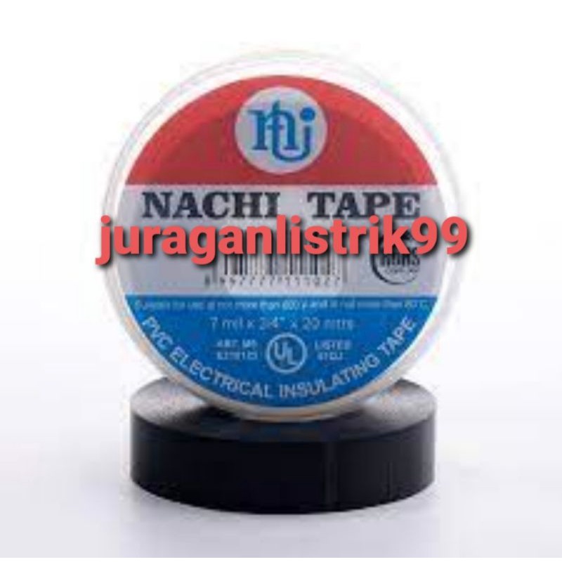

Isolasi Listrik Nachi PVC Electrical Insulating Tape