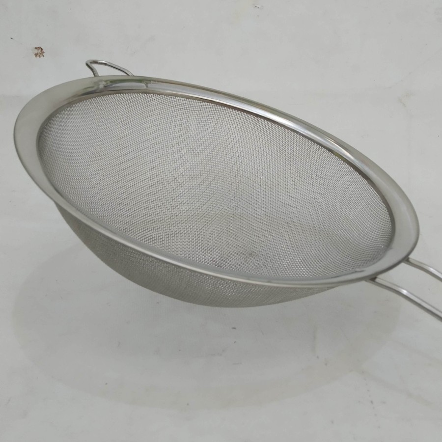 Saringan Goreng Gorengan Kawat Halus Stainless 20cm