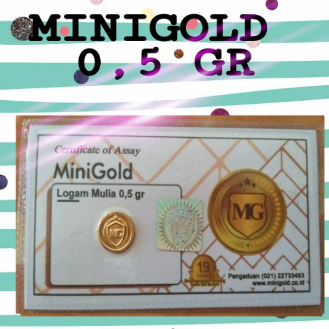 EMAS MINI GOLD 0,5 gram