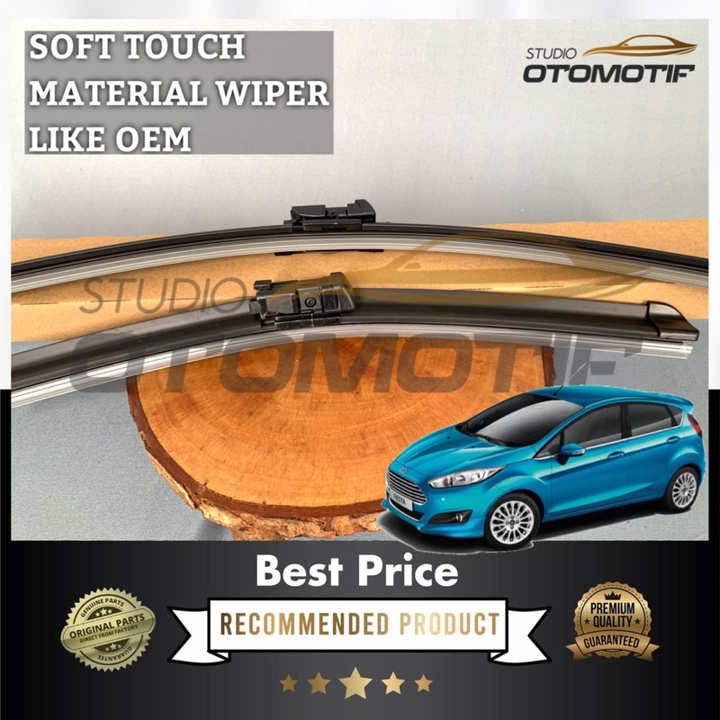 WIPER FORD FIESTA SOFT FRAMELESS 2 PCS