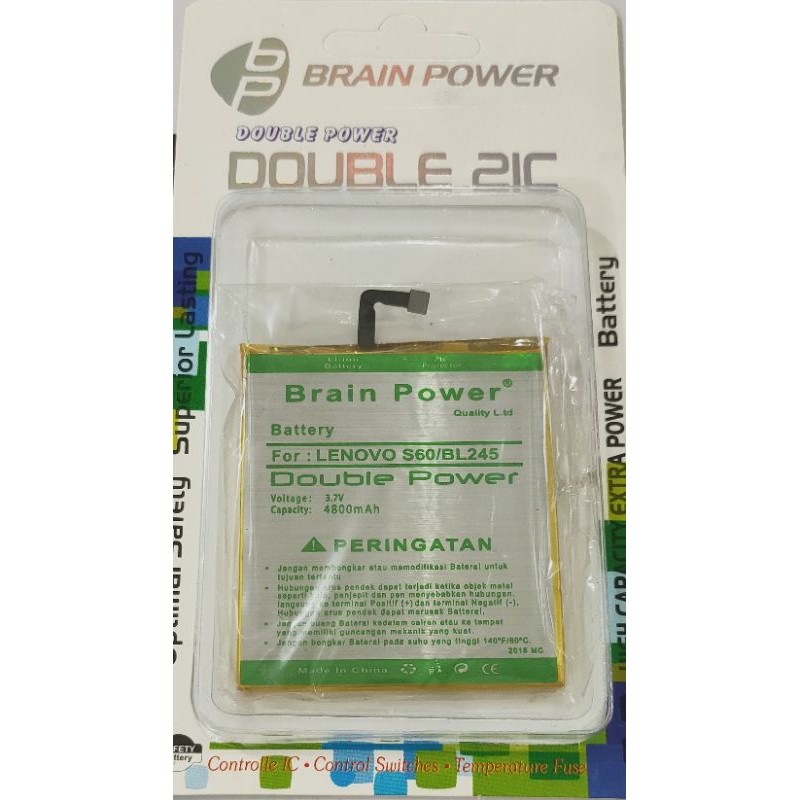 Battery batre Lenovo BL 245 - s60 Brain power