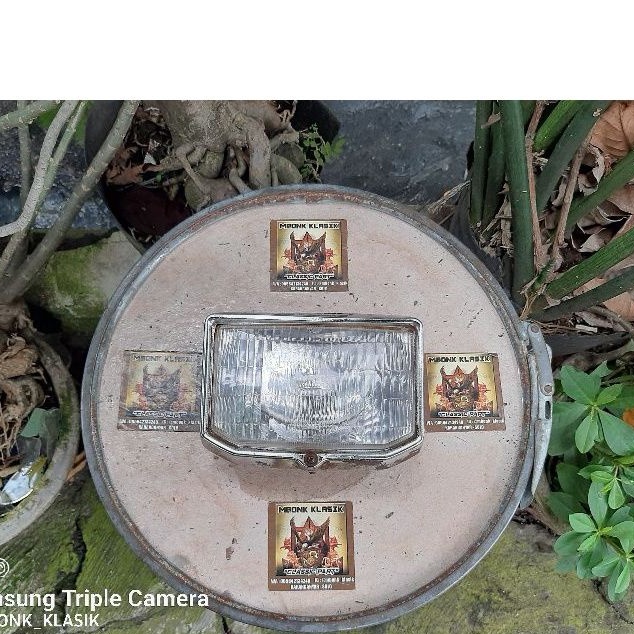 reflektor lampu depan yamaha v80 super deluxe robot ORIGINAL reflektor yamaha v80 robot super deluxe