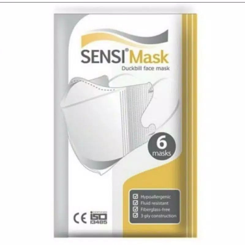 MASKER DUCKBILL SENSI 6pcs