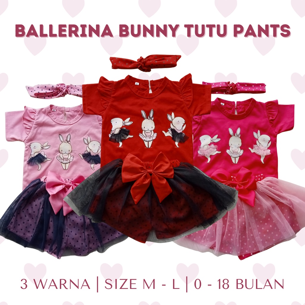 GROSIR BALLERINA BUNNY TUTU PANTS