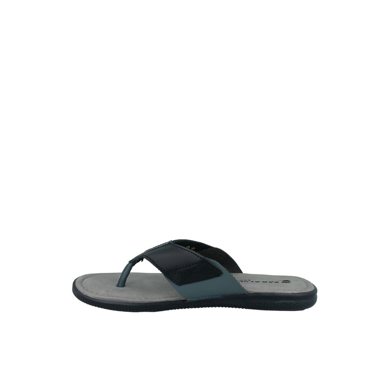 SANDAL JEPIT PAKALOLO PRIA ORIGINAL CASUAL KULIT ASLI HITAM PB19