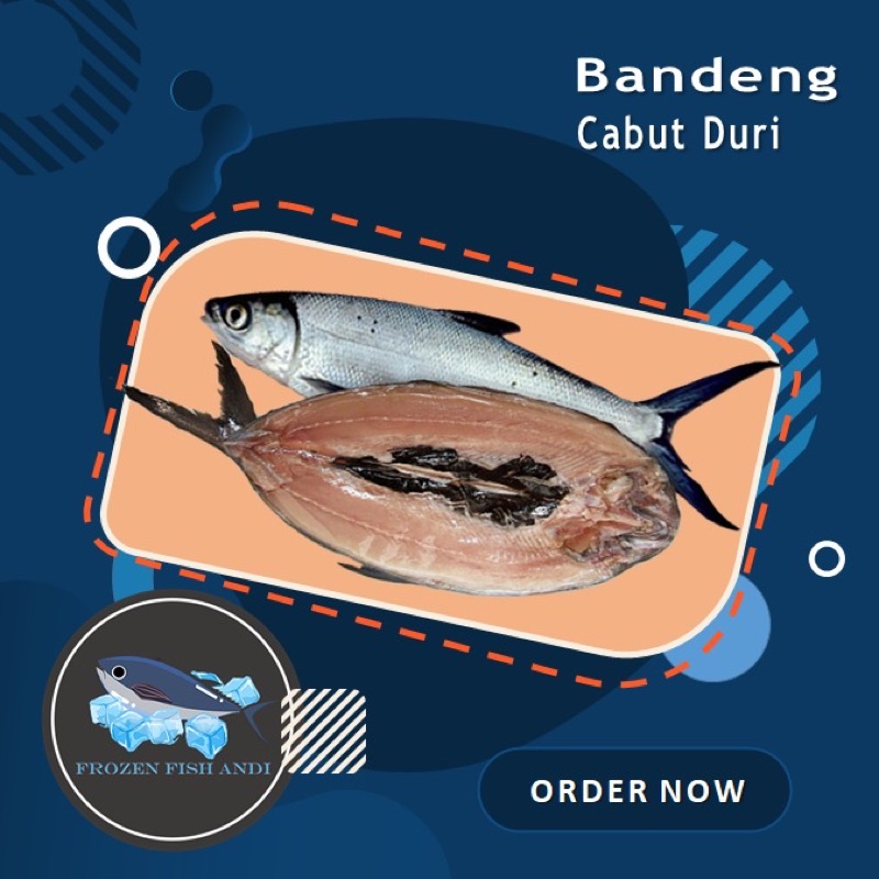 

makanan seafood segar ikan bandeng presto cabut duri 500gr