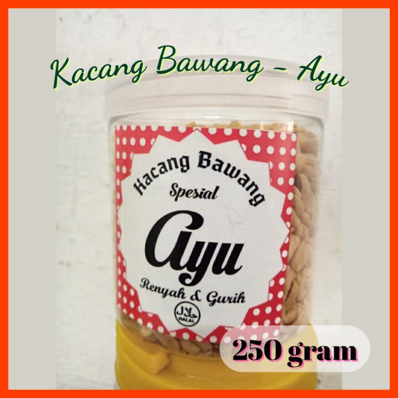 

Snack AYU - Kacang Bawang Spesial 250 gram TOPLES