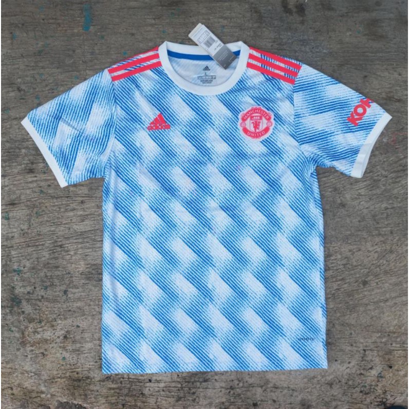 Jersey Bola Emyu MU Away 2021/2022 TANPA SPONSOR grade ori import