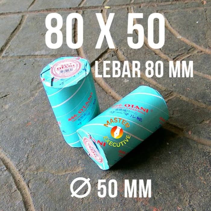 

Unik Otani 80 x 50 13 Kertas Struk Thermal Paper Telstruk terakhir