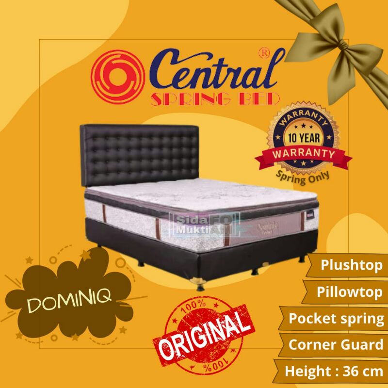 MATRAS SPRINGBED CENTRAL DOMINIQ POCKET